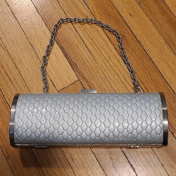 Kenneth Cole Unlisted blue clutch - Picture 1 of 3